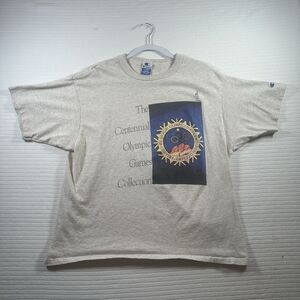 Vintage Champion Men’s XL Olympic Games T Shirt 1996 Centennial Graphic USA